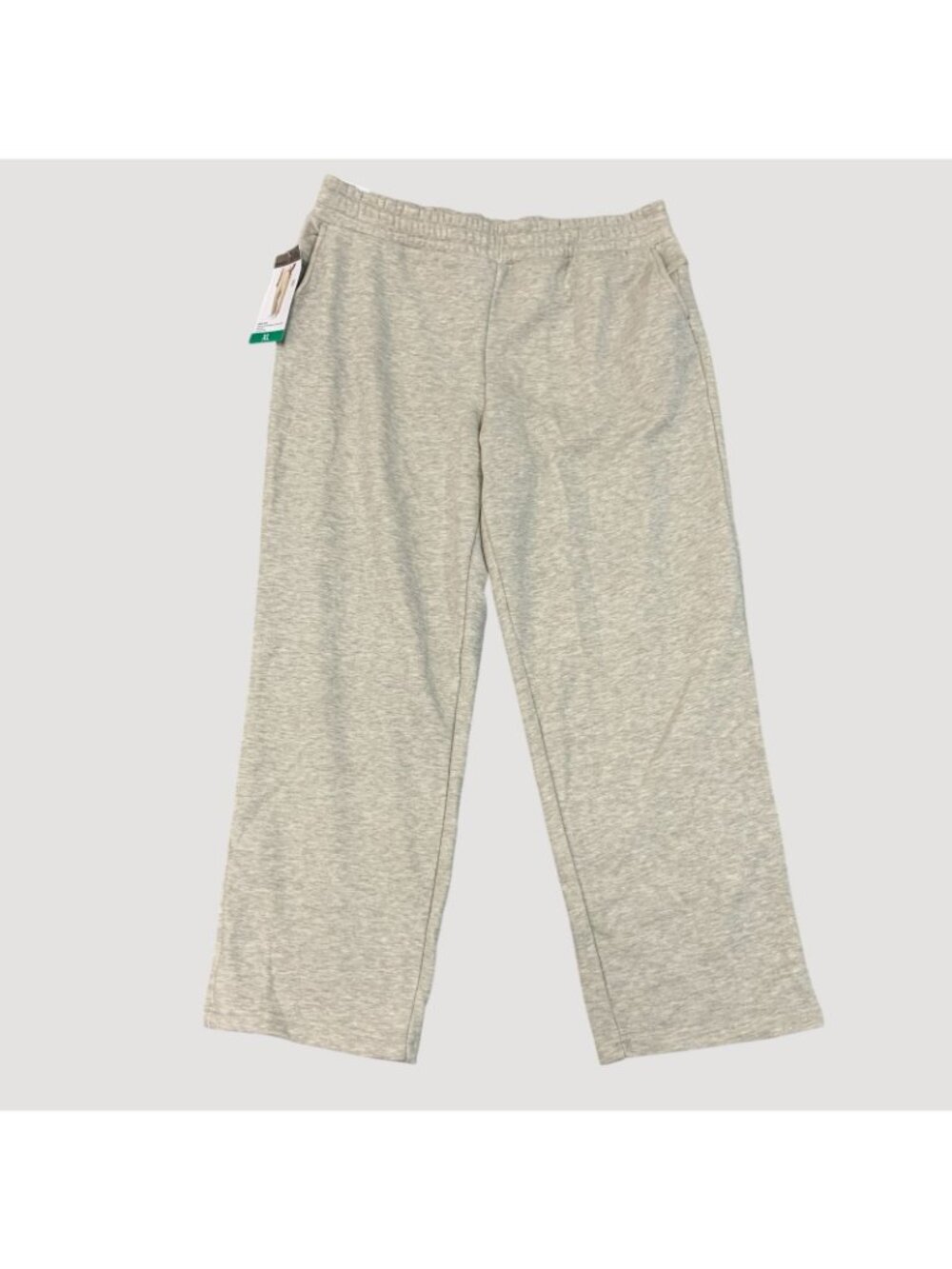 NWT Mondetta Women's XL Fleece Pants Tan Organic Cotton Blend - Picture 4 of 13